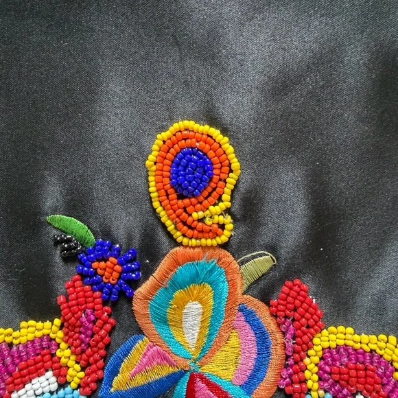 Y2K beaded folk shoulder bag - Picture 8 of 8